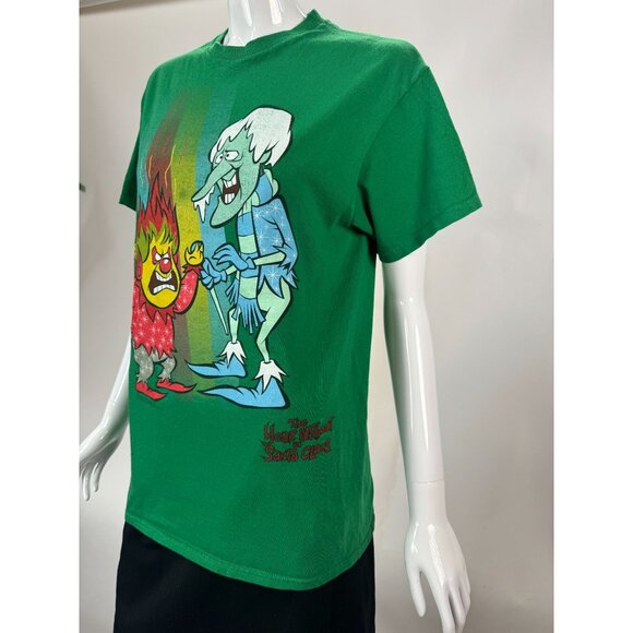 Delta Pro Weight "The Year Without A Santa Claus" Graphic Tee Shirt - M - 100% C - Picture 9 of 16